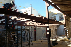 Sustitucion estructura construccion por estructura metalica