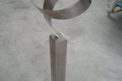 Escultura inox 316 satinado